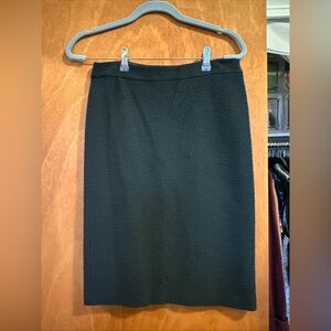 Armani Collezioni Black Pencil Skirt